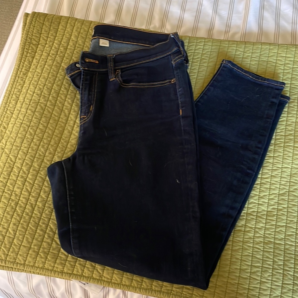 JCrew skinny jeans dark wash